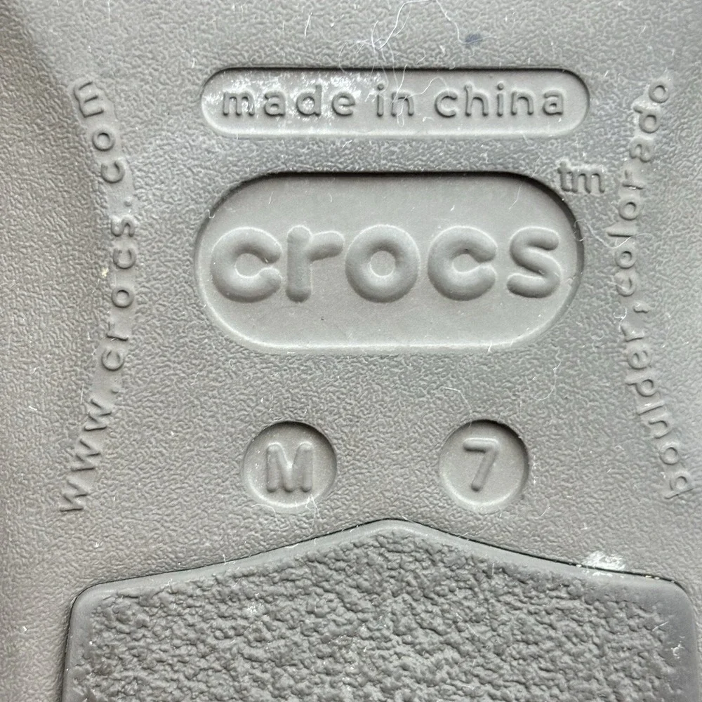 CROCS Shoes Suede‎ Oxford Lace Up Tan Casual Walking Mens Sz 7
